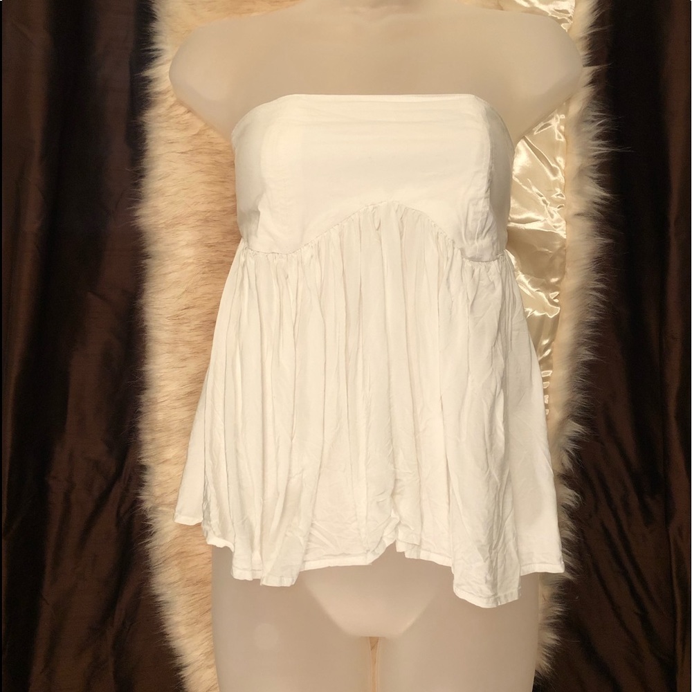 Re:named Strapless Top